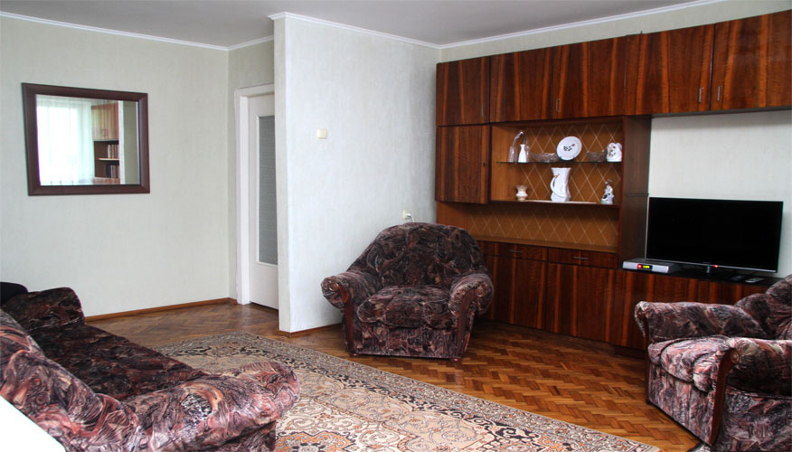 Retro Twist Apartment est un appartement de 3 pièces à louer à Chisinau, Moldova